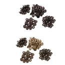 60 Sets Metal Poppers Snap Fasteners Press Stud Rivet for Leather Craft 15mm