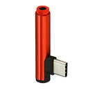 USB Type C to 3.5mm Jack Headphone Adapter Type-C to AUX Audio Splitter USB