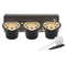 6Pcs Refillable Coffee Capsules Pods for Nespresso Durable Eco-Friendly