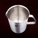 500ml Stainless Steel Coffee Measuring Cup Kettle Baking High Capacity Cup