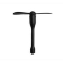 6PCS Type C USB-C Flexible Mini Cool Fans Micro C Portable Dock Cool KOJ
