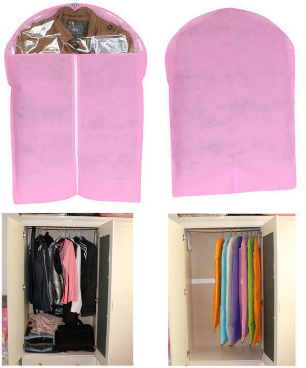 5X Breathable Coat Skirt Jacket Trousers Suit Dress Clothes Garment Cover Bag ME
