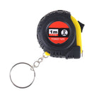 Retractable Ruler Tape Measure Key Ring Chain Mini Pocket Size Metric1m/3.28 BX