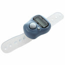 Light Blue Case 5 Digit LCD Electronic Finger Counter Hand Tally U6H9