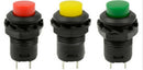 5Pcs 12Mm Colorful Locking Latching Off- On Push Button Car/Boat Switch ME