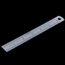 15cm 6 Inch Stainless Metal Ruler Measuring Tool