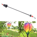 Rainbow Stripe Windsock Hot Air Balloon Wind Spinner Garden Yard Outdoor Deco â„–#