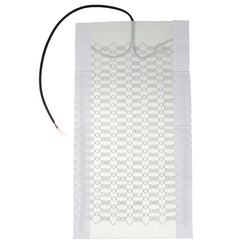 2Pcs/set Heating Car Seat Heating Mat Warm Cushion Heater Carbon Fiber DC 12V Ew