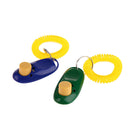 7pcs Pet Dog Training Adjustable Sound Key Chain Clicker Dog Tranining Toys G