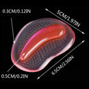 1Pair Gel Silicone Anti-Slip Forefoot Pads Insoles Inserts Massager Pain Relief