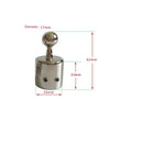 Boat Pipe Eye End Cap Bimini Top Fitting Hardware 1'' Marine Stainless Steel