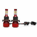 H13 9008 2200W 330000LM 4-Sided LED Headlight Kit Hi/Lo Power Bulbs 6000K