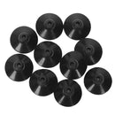 10 x Black rubber 27mm Suction Cup Clip Sucker For Aquarium Fish Tank Pump M5Z5