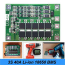 3S 40A For Screwdriver 12V Li-Ion 18650 Bms Pcm Battery Protection Board Bm