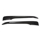 2pcs Carbon Fiber Plastic For BMW New X1 F48 2016-2018 Front Fog Lamp Strip