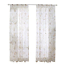 Butterfly Printed Home Blackout Curtains Living Room Bedroom Windows Drapes
