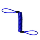 Motorcycle Security Alarm Disc Lock Spring Blue Reminder Cable 150cm Hot
