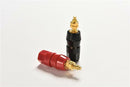 2X Binding Post Speaker Cable Audio Amplifier Terminal Banana Plug Jack Gol FT