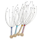 Stainless Steel Head Neck Scalp Scratch Massager Manual Massage Stress Release M