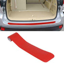 Car Auto Rear Bumper Trunk Tail Lip Carbon Fiber Protection Stickers Universal