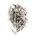 45pcs Mini Electrical Crocodile/Alligator Test Clip Clamp Jaw 10x42mm Silve