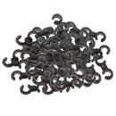 50pc Bicycle Rotating S-Hook Mountain Bike Brake Gear Buckle Cable Clips Holder