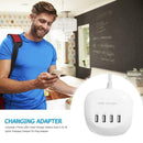 4 Ports USB 2.5V 2A Travel Charger Station Fast Charging Charger EU Plug Adapter