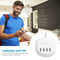 4 Ports USB 2.5V 2A Travel Charger Station Fast Charging Charger EU Plug Adapter