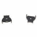 10 Pieces Plastic Shell CR2032 Button Cell Battery Sockets Holder Case Blac X1S2
