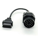 Obd Obd Ii Adapter For Bmw 20 Pin To Obd2 16 Pin Female Connector E36 E39 X