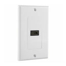 High Performance HDMI Wall Face Plate Panel Cover Coupler Outlet Extender 1080P