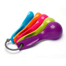 5 Colorful Measuring Baking Spoons Cups Kitchen Tools Teaspoons Utensil 1Set  Z