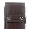 New Portable Soft Leather Belt Purse Bag With Zip Pockets and Phone Pocket for