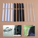 8pcs Car Door Edge Guard Strips Anti Collision Scratch Protector Molding Trim