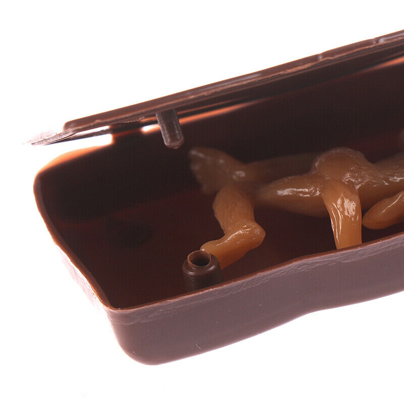 2pcs Simulation Chocolate Gadgets Prank Jokes Tricks Props Candy Scary Toys FT