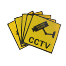 3pcs/set CCTV Security System Camera Sign Waterproof Warning Stickers ES