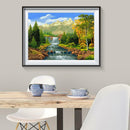 5D DIY Full Drill Diamond Painting Scenery Cross Stitch Mosaic Craft Kits