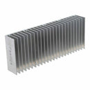 Fasdga Aluminum Heatsink Cooling Fin 150mmx60mmx25mm for Power Amplifier
