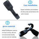 Cord Holder EV Charger Nozzle-Holster Dock and J-Hook Combination for J1772 C3Z8