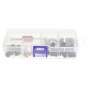 71PCS A/C Valve Stem Cores Remover Box Kit Car Air Conditioning Repair Kits