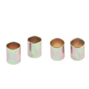 2 Pairs Motorcycle Rubber Ring Shock Absorber Bushing for Modified Part 14mm