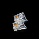 100 pcs RJ11 Modular Plug Telephone 4P4C Connector/ES