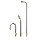 2pcs Water Washer Lance Spray Wand Angled Lance Extension Metal Pole 3600psi