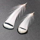 100pcs Beautiful Natural Feather Plume Christmas Holiday Decor New KXV