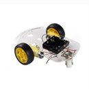 2WD Motor Smart Robot Car Chassis Kit Speed Encoder Battery Box for Arduino W4R2