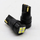 10*T10 LED Bulb W5W 3030 4SMD White Car Width Light Interior Reading La HAK