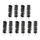 10Piece Fish Tank Aquarium Brush Set for Pond Skimmer Filter Pond Cleaning Tool