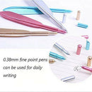 40 Pieces Feather Gel Pen Bookmarks Pens Gel Pen Stationery School