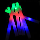 Changeable Light Up Foam Sticks LED Wands Rally Rave Batons Flashing Glow S A5V0