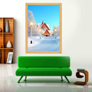 Snow House 5D DIY Diamond Painting Mosaic Embroidery Cross Stitch Kit Decor
